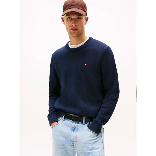 Tommy Hilfiger Ανδρική πλεκτή μπλούζα Crew Neck Slim Jumper